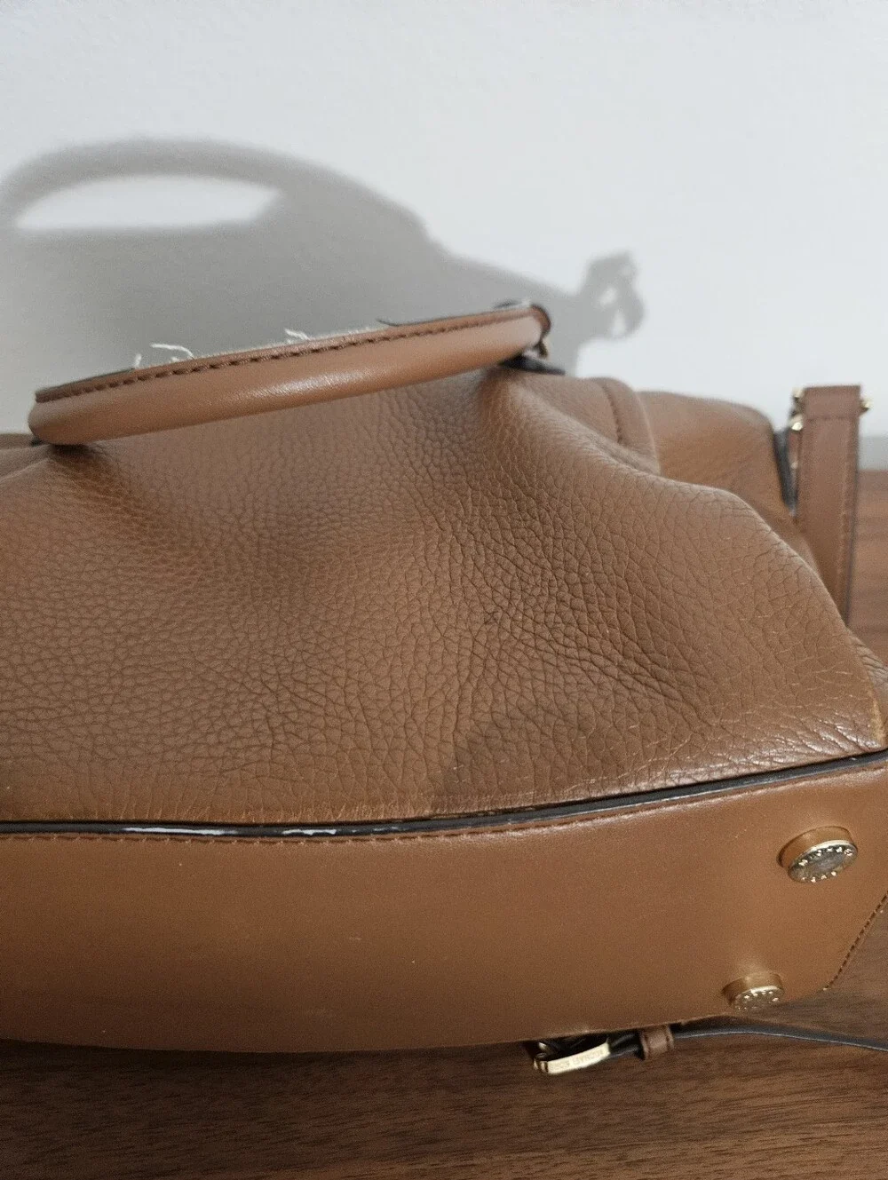 Michael Kors Sienna Leather Brown Bag